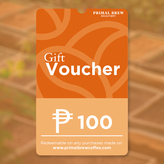 Primal Brew Coffee Gift Vouchers
