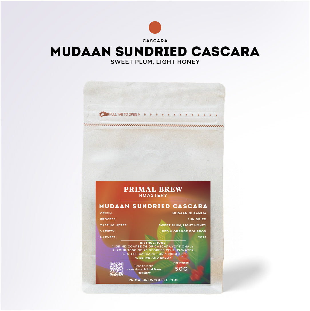 Mudaan Sundried Cascara | Cascara | Primal Brew