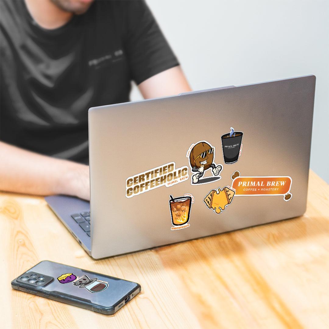 Primal Brew Stickers Set