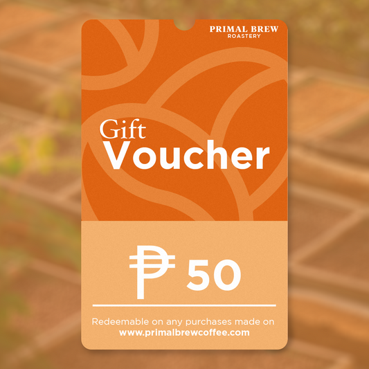 Primal Brew Coffee Gift Vouchers