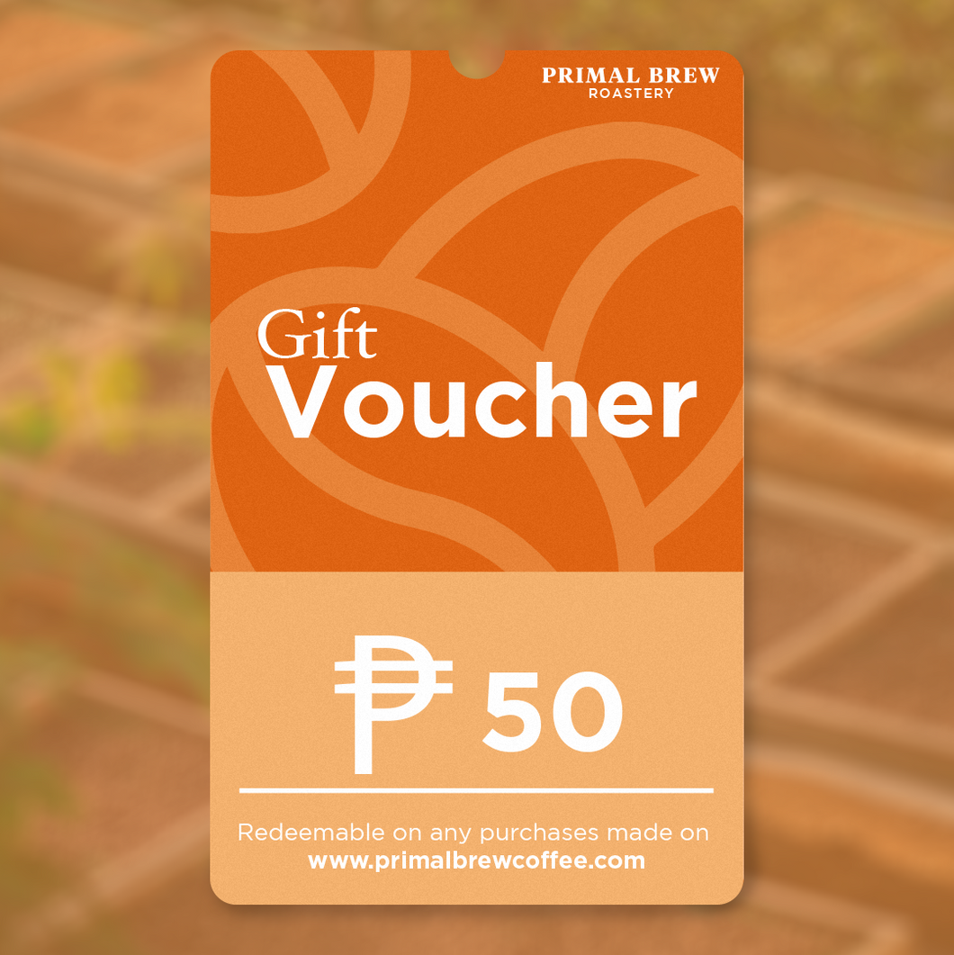 Primal Brew Coffee Gift Vouchers