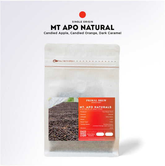 Mt. Apo Naturals | Roasted Coffee Single Origin Specialty Arabica | Primal Brew