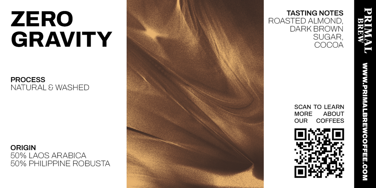 Zero Gravity | Roasted Coffee | Blend — Roasted coffee bag artwork