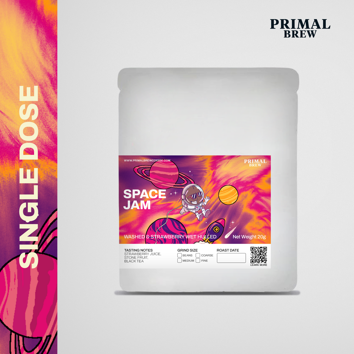 20g Space Jam single-dose mockup