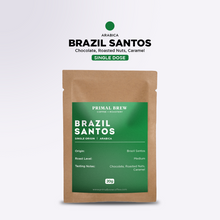 Load image into Gallery viewer, Brazil Santos | Single Dose Coffee | Single Origin Specialty Arabica
