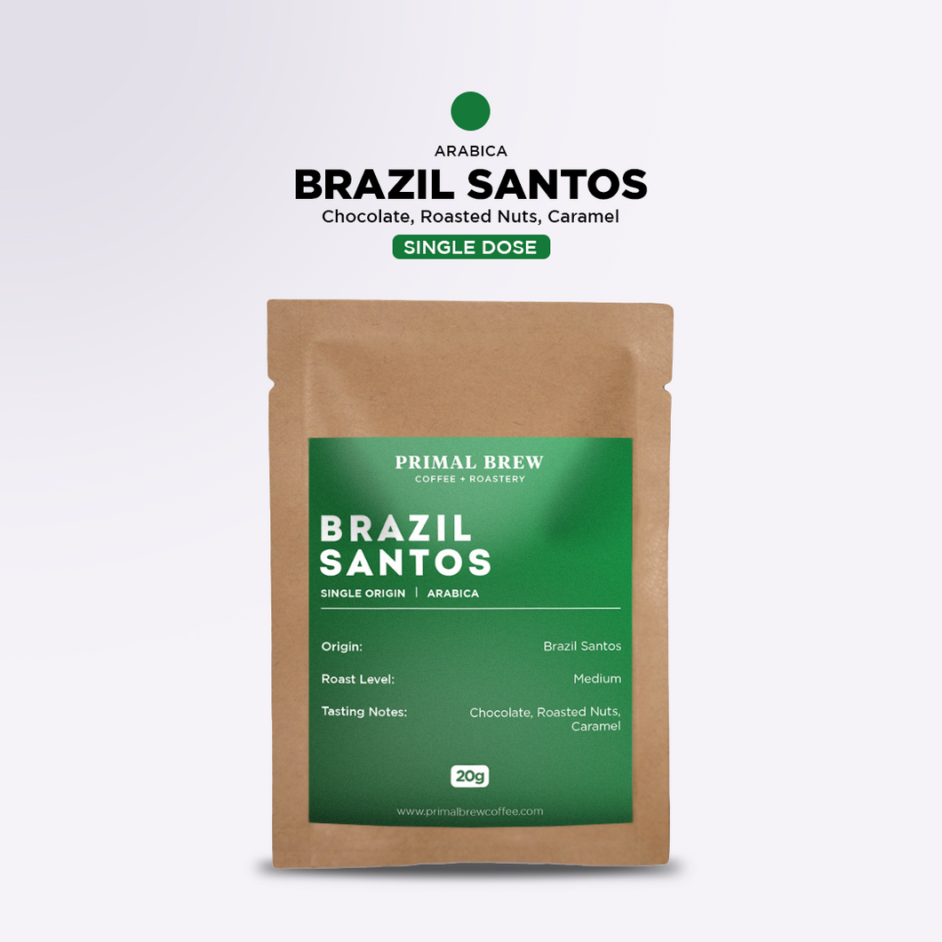 Brazil Santos | Single Dose Coffee | Single Origin Specialty Arabica