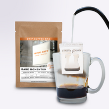 Load image into Gallery viewer, Dark Momentum Single Drip Coffee Bag
