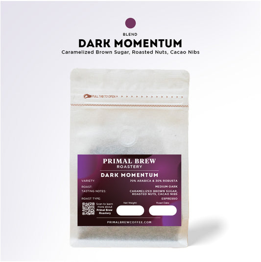 Dark Momentum | Signature Arabica & Robusta Blend | Roasted Coffee