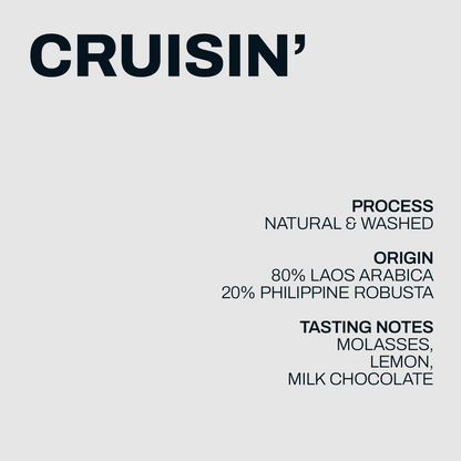 Cruisin' | Roasted Coffee | Blend — Information artwork