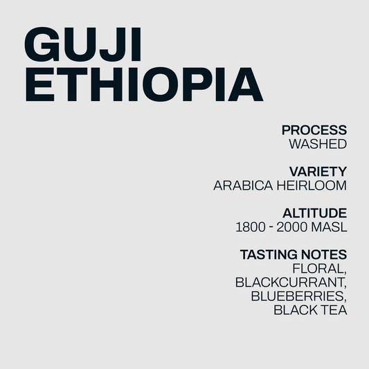 Ethiopia Guji coffee information