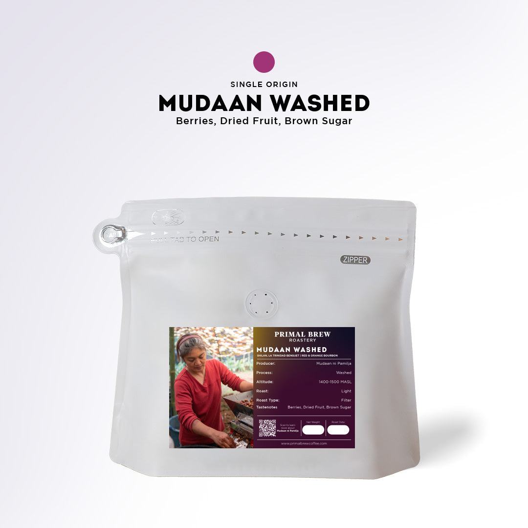 Mudaan Washed | Roasted Coffee Single Origin Specialty Arabica | Primal Brew