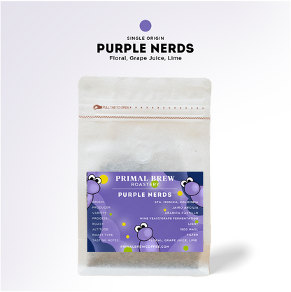 Purple Nerds | Roasted Coffee Single Origin Specialty Arabica | Primal Brew