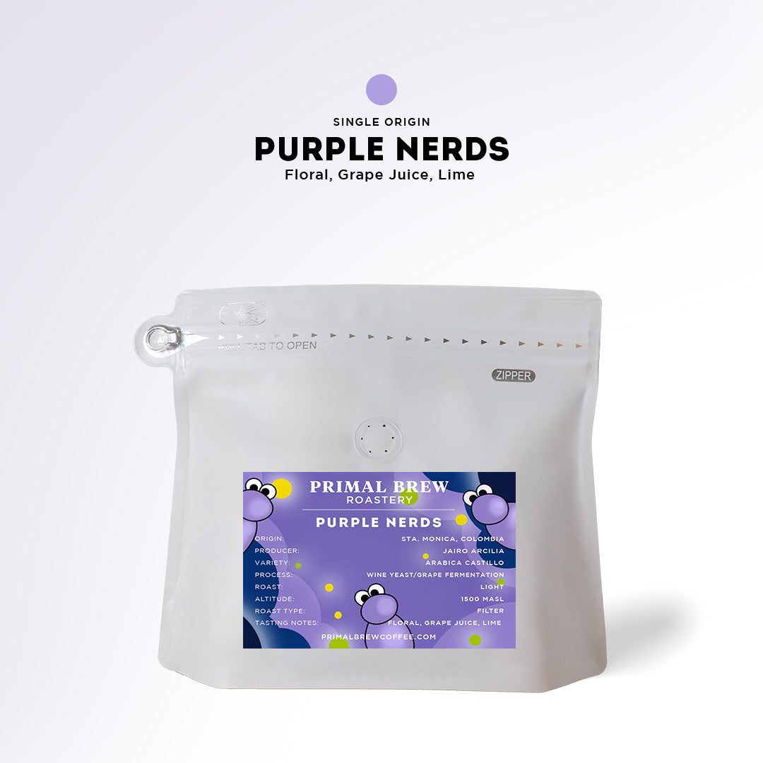 Purple Nerds | Roasted Coffee Single Origin Specialty Arabica | Primal Brew