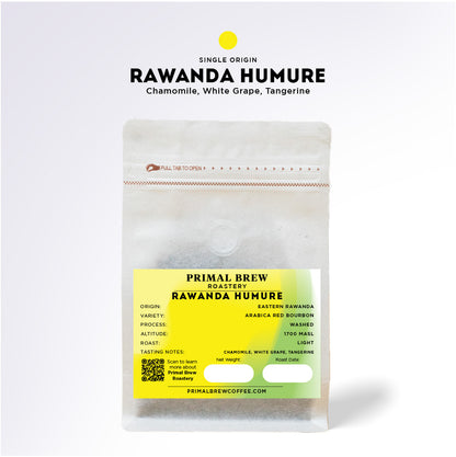 Rawanda Humure | Roasted Coffee Single Origin Specialty Arabica | Primal Brew