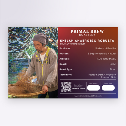 Shilan Anaerobic Robusta | Roasted Coffee |  Primal Brew