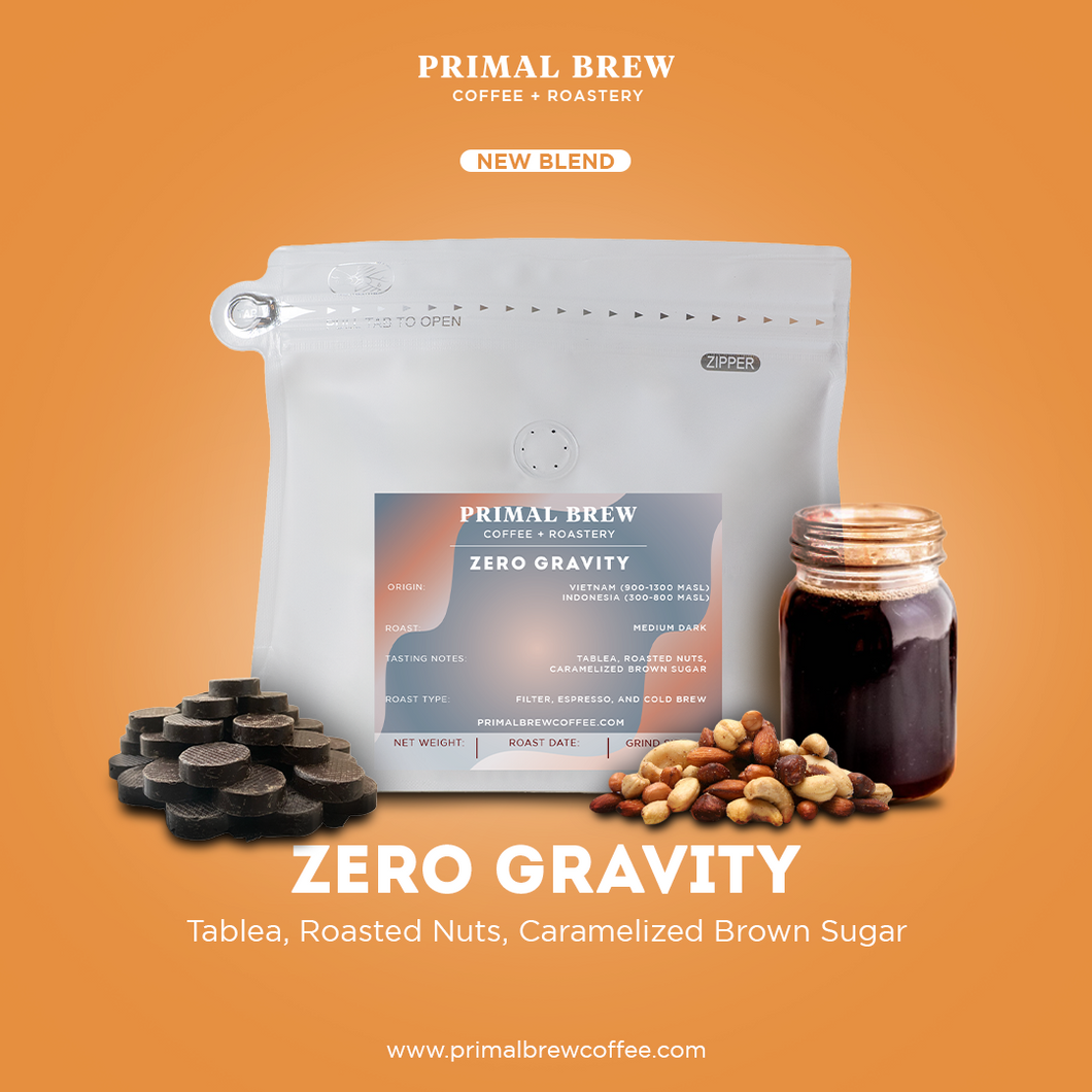 Zero Gravity | Premium Arabica & Robusta Blend | Primal Brew