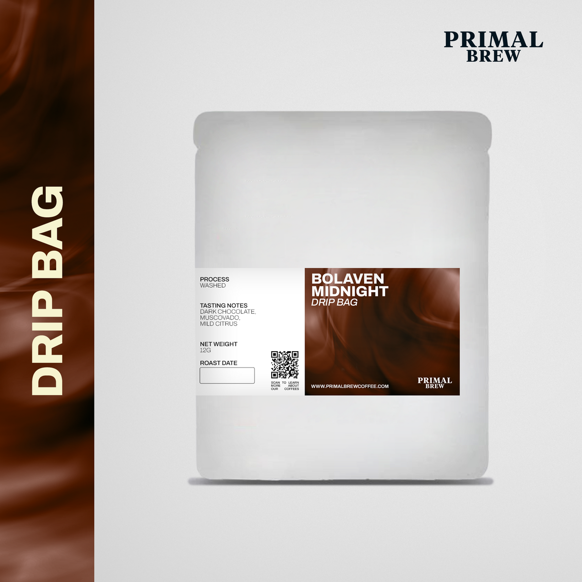 Bolaven Midnight drip bag mockup