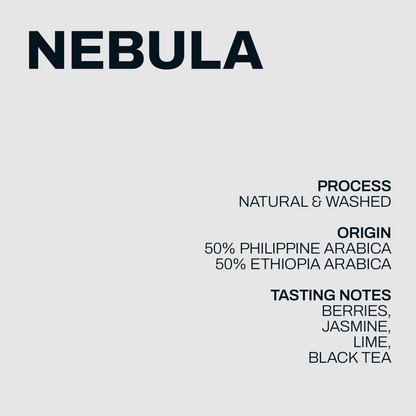 Nebula | Roasted Coffee | Blend — Information artwork
