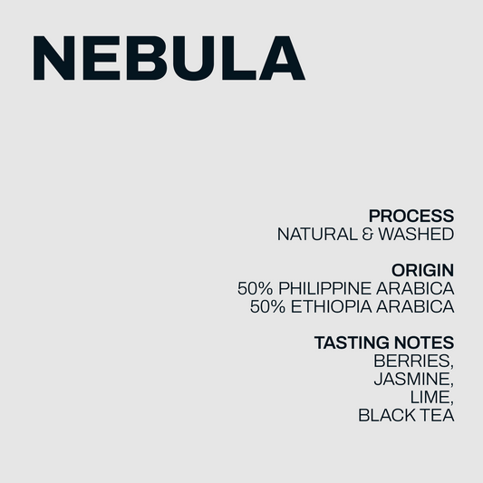 Nebula | Roasted Coffee | Blend — Information artwork