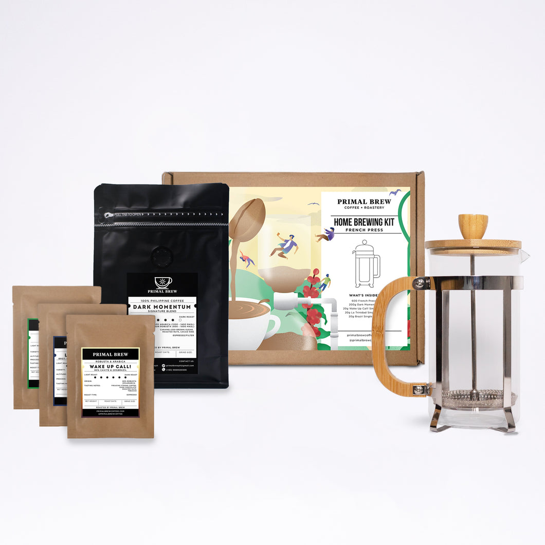 French Press Home Brewing Kit