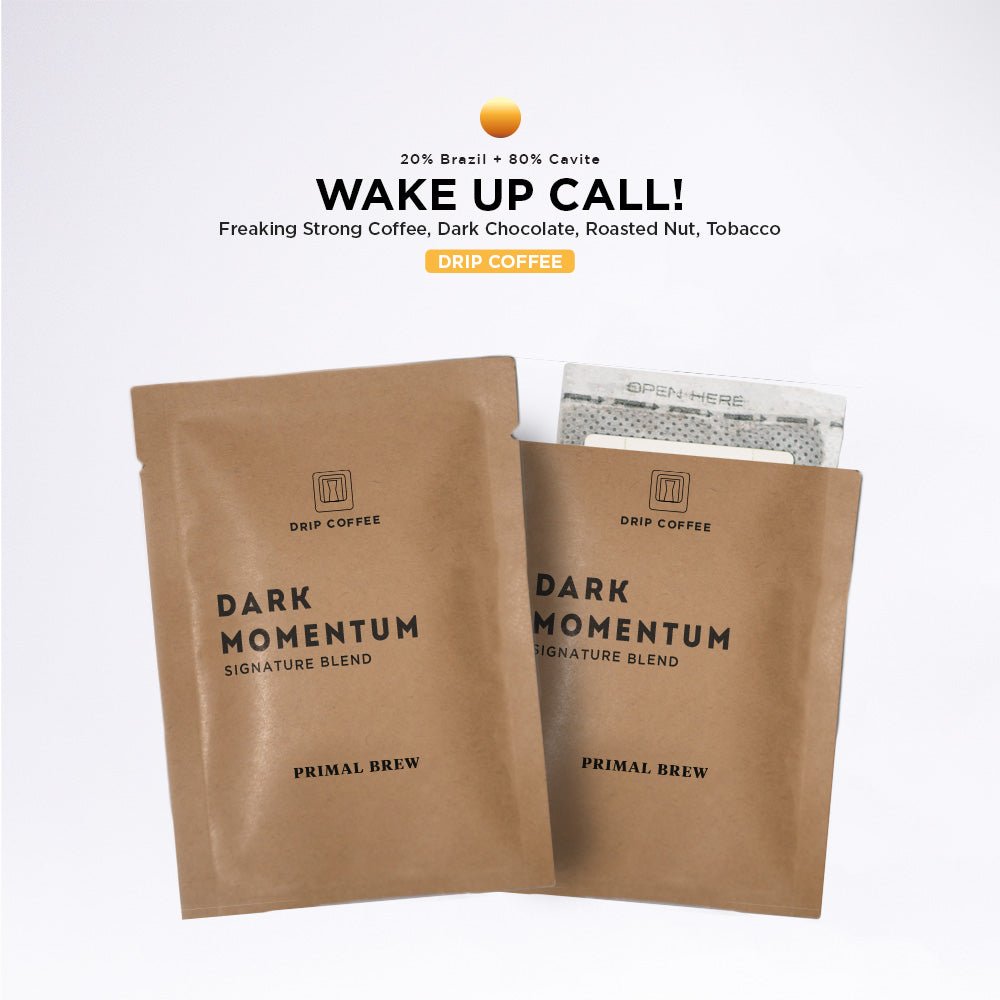 Wake Up Call! Single Drip Coffee Bag